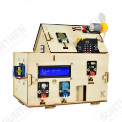 Micro:bit Lot Smart Home Kit for Python Graphic Programming STEAM Maker Education with/without Main Board Micro:bit Lot Smart Home Kit for Python Graphic Programming STEAM Maker Education with/without Main Board