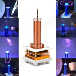 Music Tesla Coil Arc Plasma Loudspeaker Wireless Transmission Experiment Desktop Toy Music Tesla Coil Arc Plasma Loudspeaker Wireless Transmission Experiment Desktop Toy