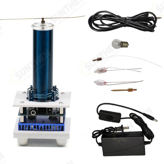 Music Tesla Coil Arc Plasma Loudspeaker Wireless Transmission Experiment Desktop Toy Music Tesla Coil Arc Plasma Loudspeaker Wireless Transmission Experiment Desktop Toy