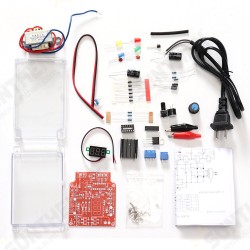 New LM317 Adjustable DC Power Supply DIY Electronic Kit Set 220V/110V To DC1.25-12V Voltmeter Soldering Training New LM317 Adjustable DC Power Supply DIY Electronic Kit Set 220V/110V To DC1.25-12V Voltmeter Soldering Training