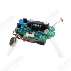 Photosensitive Mobile Robot DIY Kit Bulk Tail Breathing Lamp Interesting Electronic Training Kit Photosensitive Mobile Robot DIY Kit Bulk Tail Breathing Lamp Interesting Electronic Training Kit