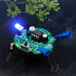 Photosensitive Mobile Robot DIY Kit Bulk Tail Breathing Lamp Interesting Electronic Training Kit Photosensitive Mobile Robot DIY Kit Bulk Tail Breathing Lamp Interesting Electronic Training Kit