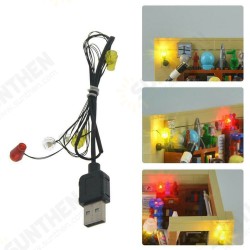 Plastic Self-locking Brick DIY LED Light Kit for Brick FunCreator Building DIY House Plastic Self-locking Brick DIY LED Light Kit for Brick FunCreator Building DIY House
