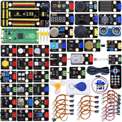 Raspberry Pi Pico 37 in 1 Sensor Kit for MicroPython with Main Board Basic MicroPython Programming Raspberry Pi Pico 37 in 1 Sensor Kit for MicroPython with Main Board Basic MicroPython Programming