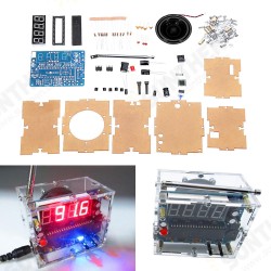 TEA5767 DC 4.5V-5.5V DIY Mini Digital FM Radio 87MHZ-108MHZ 2W 8ohm Speaker Electronics Kit TEA5767 DC 4.5V-5.5V DIY Mini Digital FM Radio 87MHZ-108MHZ 2W 8ohm Speaker Electronics Kit