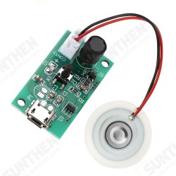 USB Mini Humidifier DIY Kits Mist Maker and Driver Circuit Board Double Spray Head Heavy Fog Experimental Equipment Fogger Atomization Film Atomizer Sheet Mini Oscillating USB Mini Humidifier DIY Kits Mist Maker and Driver Circuit Board Double Spray Head Heavy Fog Experimental Equipment Fogger Atomization Film Atomizer Sheet Mini Oscillating