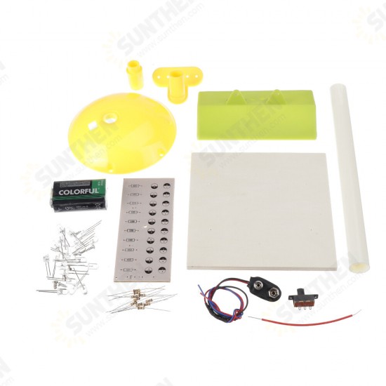 DIY Energy-saving Lamp Soldering Production Kit Parts