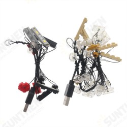 DIY LED Light Lighting Kit ONLY For LEGO 71044 Station Block Car Bricks Toy DIY LED Light Lighting Kit ONLY For LEGO 71044 Station Block Car Bricks Toy