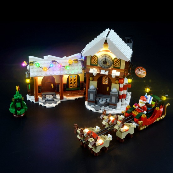 DIY LED Lighting Light Kit for Lego 10245 Christmas Series Building Blocks Lighting Accessories
