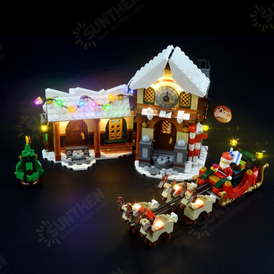 DIY LED Lighting Light Kit for Lego 10245 Christmas Series Building Blocks Lighting Accessories