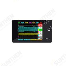 DS212 Digital Storage Oscilloscope Portable Nano Handheld Bandwidth 1MHz Sampling Rate 10MSa/s Thumb Wheel DS212 Digital Storage Oscilloscope Portable Nano Handheld Bandwidth 1MHz Sampling Rate 10MSa/s Thumb Wheel