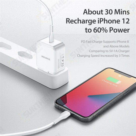 C100-PD 30W USB PD Charger PPS PD3.0 QC3.0 FCP SCP Fast Charging Wall Charger Adapter EU Plug For iPhone 13 Samsung iPad Pro For MacBook Air M1