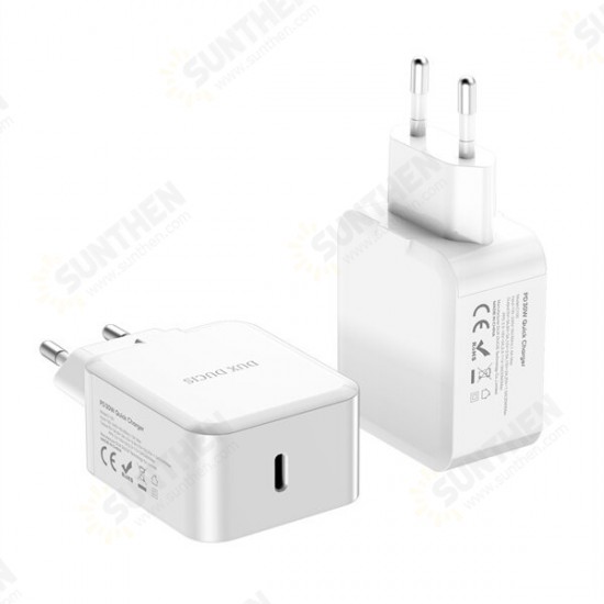 C100-PD 30W USB PD Charger PPS PD3.0 QC3.0 FCP SCP Fast Charging Wall Charger Adapter EU Plug For iPhone 13 Samsung iPad Pro For MacBook Air M1