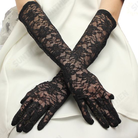 1 Pair Bride Wedding Party Dress Finger Bridal Glove Home Decorations