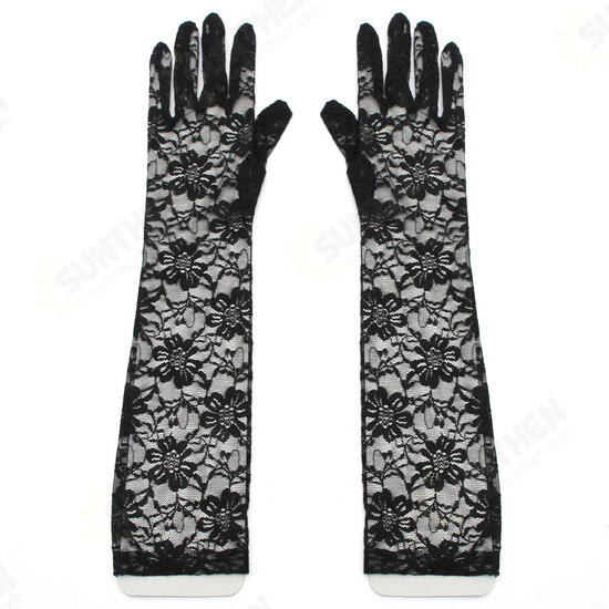 1 Pair Bride Wedding Party Dress Finger Bridal Glove Home Decorations