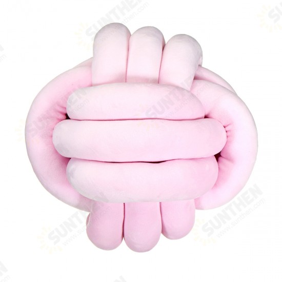 10inch 12inch Soft Knot Pillow Sofa Cushion Round Ball Plush Pillow Home Car Decorations