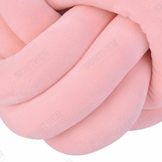 10inch 12inch Soft Knot Pillow Sofa Cushion Round Ball Plush Pillow Home Car Decorations