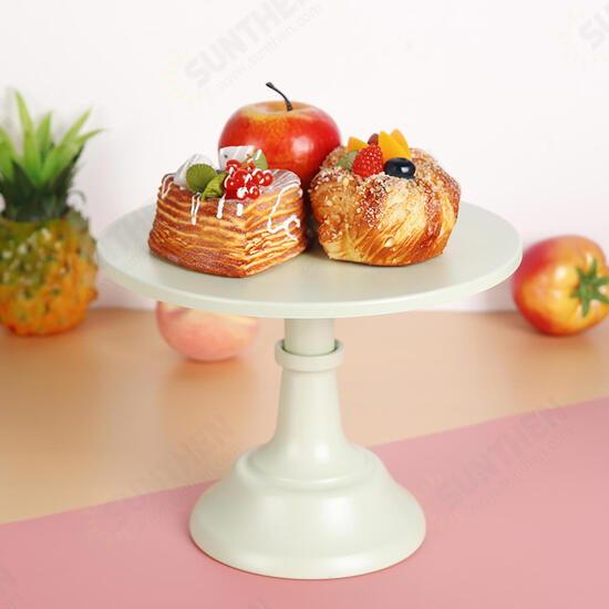 10/12 Inch Iron Green Round Cake Stand Pedestal Dessert Holder Wedding Party Decorations