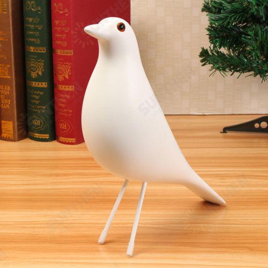 11inch Bird Desk Ornament House Resin Pigeon Gift Office Home Window Table Decorations