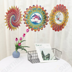 12inch 3D Fairy Garden Wind Spinner Sun Catcher Cyclone Yard Outdoor Decorations 12inch 3D Fairy Garden Wind Spinner Sun Catcher Cyclone Yard Outdoor Decorations