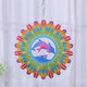 12inch 3D Fairy Garden Wind Spinner Sun Catcher Cyclone Yard Outdoor Decorations