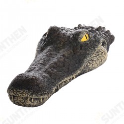 2 Styles Artificial Floating Crocodile Head Garden Pond Pool Decoration Ornament 2 Styles Artificial Floating Crocodile Head Garden Pond Pool Decoration Ornament