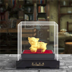 2019 Chinese Zodiac Gold Pig Money Wealth Statue Office Home Decorations Ornament Gift 2019 Chinese Zodiac Gold Pig Money Wealth Statue Office Home Decorations Ornament Gift