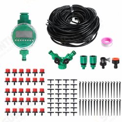 25M DIY Automatic Watering Clock Watering Irrigation System Garden Timer 25M DIY Automatic Watering Clock Watering Irrigation System Garden Timer