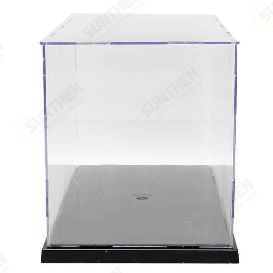 31x17x19cm Clear Acrylic Display Show Case Box Plastic Dustproof Protection Tray