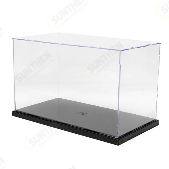 31x17x19cm Clear Acrylic Display Show Case Box Plastic Dustproof Protection Tray