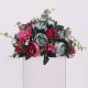 38cm Silk Rose Peony Artificial Flower T Station Stand Backdrop Wedding Decor Supplies