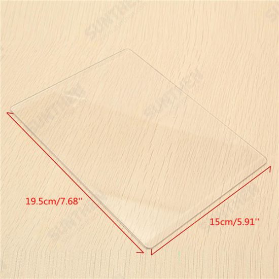 3mm/5mm Transparent Acrylic Cutting Embossing Plates Platform Dies Cutter Spacer