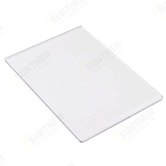 3mm/5mm Transparent Acrylic Cutting Embossing Plates Platform Dies Cutter Spacer