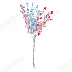 50PCS DIY Clear Acrylic Drops Crystal Bead Spray Wired Stems Wedding Craft Decorations 50PCS DIY Clear Acrylic Drops Crystal Bead Spray Wired Stems Wedding Craft Decorations