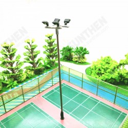 5Pcs 1:87/1:100 Model Garden Lamps 3V 1W Lamppost Landscape 4 Heads Light Model 5Pcs 1:87/1:100 Model Garden Lamps 3V 1W Lamppost Landscape 4 Heads Light Model