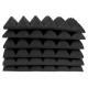 6Pcs Acoustic Panels Tiles Studio Soundproofing Insulation Closed Cell Foam