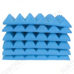 6Pcs Acoustic Panels Tiles Studio Soundproofing Insulation Closed Cell Foam 6Pcs Acoustic Panels Tiles Studio Soundproofing Insulation Closed Cell Foam
