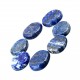 7PCS Lapis Lazuli Massage Stone Set 8PCS Heart Shaped Massage Stone Set