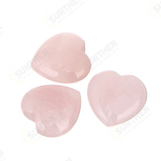 7PCS Lapis Lazuli Massage Stone Set 8PCS Heart Shaped Massage Stone Set