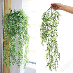 84cm Artificial Leaves Vine Green Leaf Rattan Ivy Ornaments for Wedding Party Decorations 84cm Artificial Leaves Vine Green Leaf Rattan Ivy Ornaments for Wedding Party Decorations