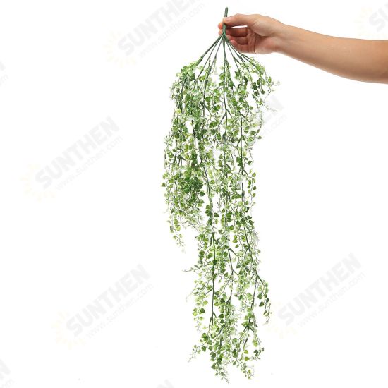 84cm Artificial Leaves Vine Green Leaf Rattan Ivy Ornaments for Wedding Party Decorations