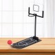 Basketball Game Toys Metal Desktop Decoration Foldable Shooting Rack Stress Relief Ornament Creative Office Home Table Decor Gift