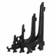 Black 4 Size Display Easel Picture Frame Photo Pedestal Holder