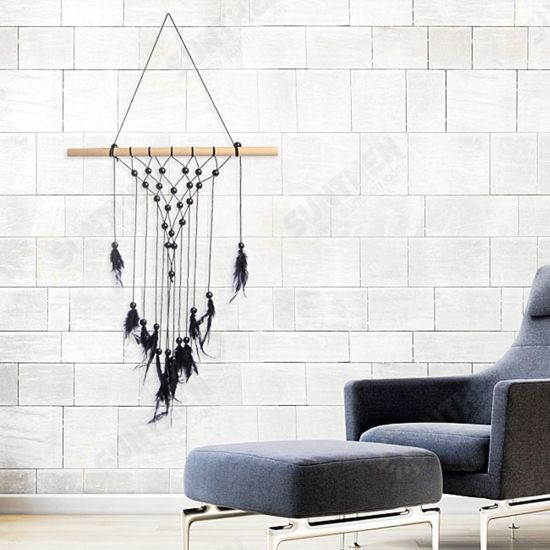 Bohemian Wall Hanging Tapestry Macrame Handmade Boho Textile Family Art Decorations