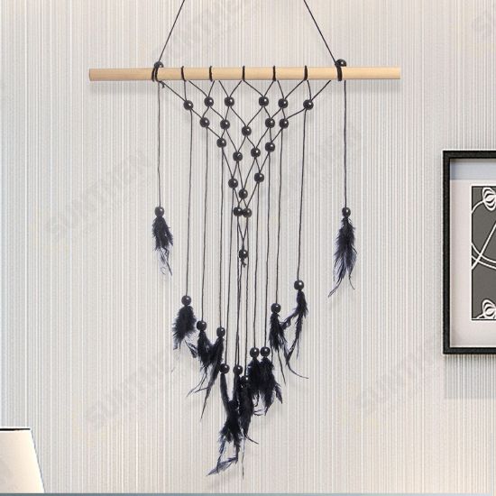 Bohemian Wall Hanging Tapestry Macrame Handmade Boho Textile Family Art Decorations