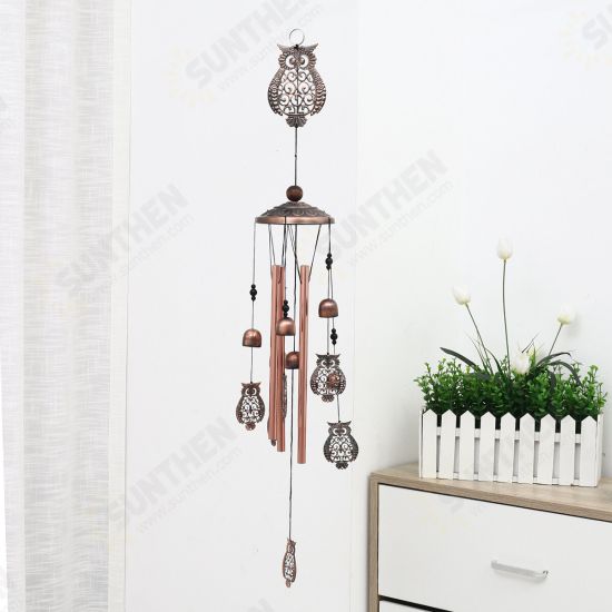 Brass Bell Wind Chime Ornaments European And American Garden Home Decoration