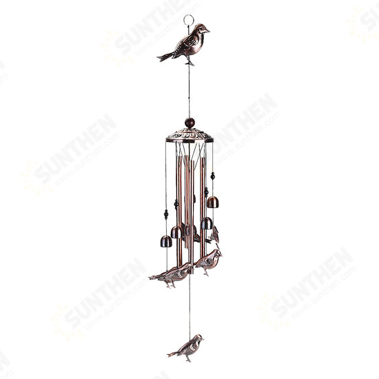 Brass Bell Wind Chime Ornaments European And American Garden Home Decoration