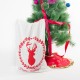 Christmas Santa Gift sack Cloth Stocking Storage Burlap Bag Bundle Christmas Decorations