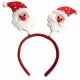 Christmas Snowman Head Santa Claus Headbandd Hair Hoop Christmas Decorations Christmas Snowman Head Santa Claus Headbandd Hair Hoop Christmas Decorations