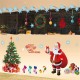 Christmas Tree Wall Sticker Santa Claus Gift Wall Art Window Home Decoration